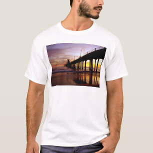 T-shirt Réflexions de marée basse au crépuscule,