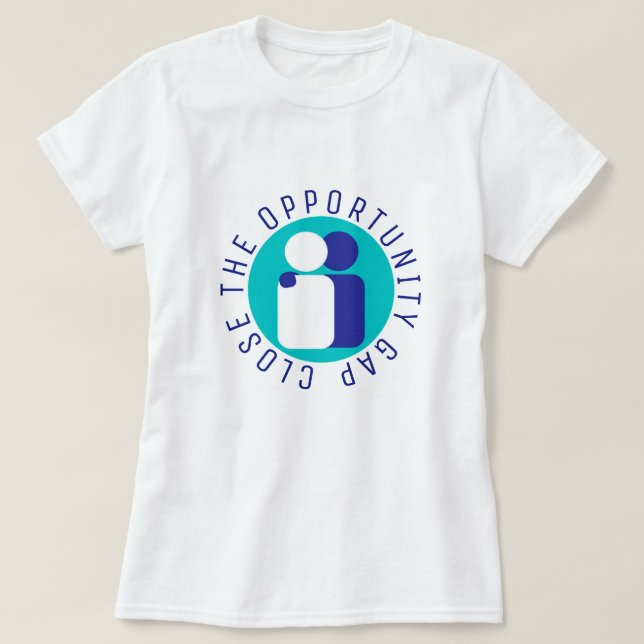 T-shirt Réforme de l'éducation Combler le fossé des opport (Design devant)