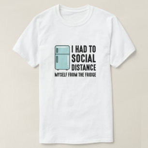 T-shirt Réfrigérateur de distanciation sociale