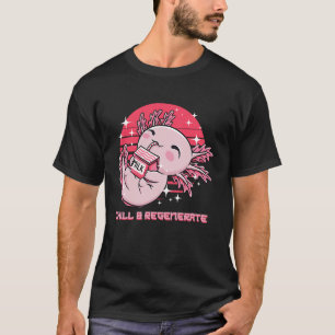 T-shirt Refroidissement et regénérer l'Humour Axolotl Sala