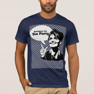 T-shirt Refudiate le thé