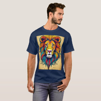 T-shirt "Regal Roar : Wear the Wild"