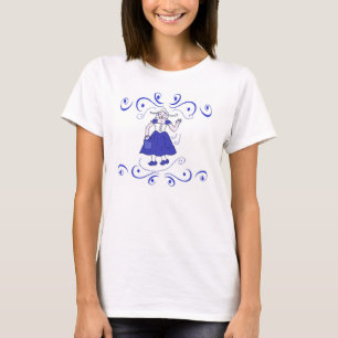 T-shirt Regard bleu de Delft de Néerlandais