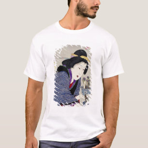 T-shirt Regard comme si elle veut changer : L'aspect