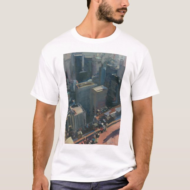 T-shirt Regard de la ville haute en bas de 2012 (Devant)