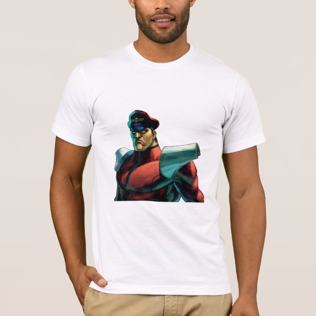T-shirt Regard fixe de bison (Devant)