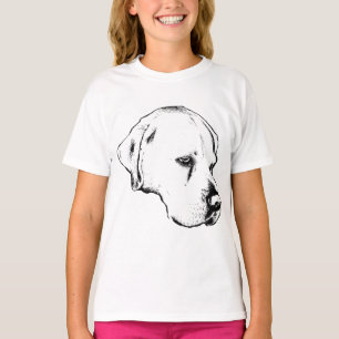 T-shirt Regard net, style discret