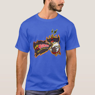 T-shirt REGARD USÉ Les nouilles les plus épicées Buldak Ho