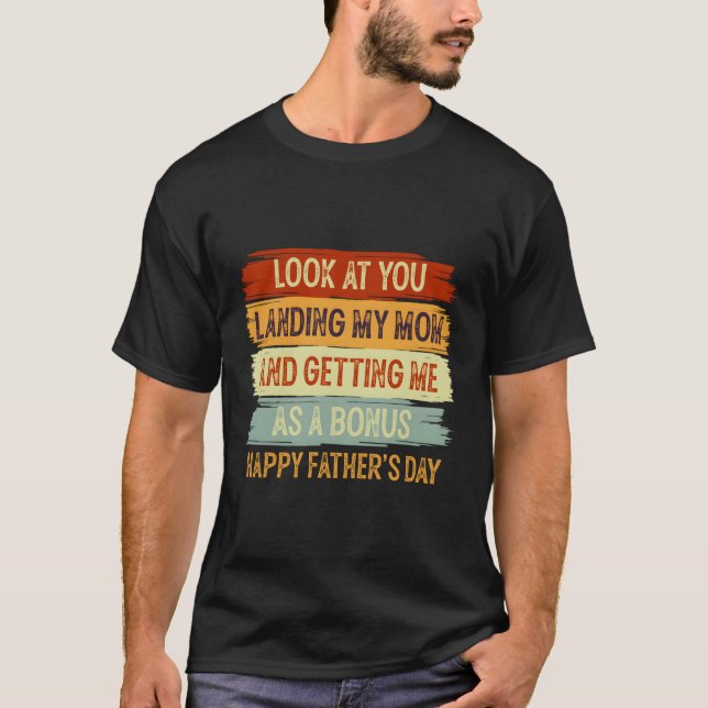 T-shirt Regarde-Toi Atterrir Ma Mère Et Me Faire Devenir B (Devant)