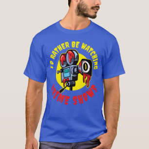 T-shirt Regarder des émissions criminelles Cadeau drôle de