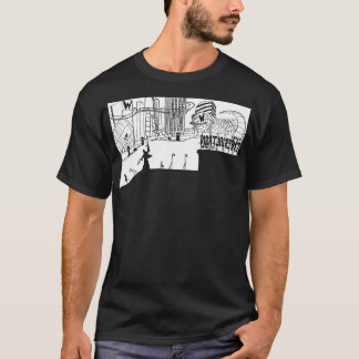 T-shirt regarder vers l'ouest