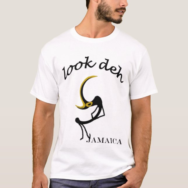 T-shirt Regardez Deh Jamaïque (Devant)