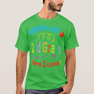T-shirt Regardez La 2e Année Ici Je Reviens Étudiant À Sc