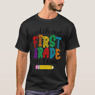 T-shirt Regardez La Deuxième Année Ici Je Reviens À L'Écol
