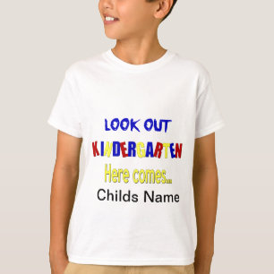 T-shirt Regardez le jardin d'enfants ici vient… des