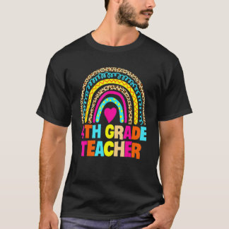 T-shirt Regardez Les Enseignants De Quatrième Année Ici Je