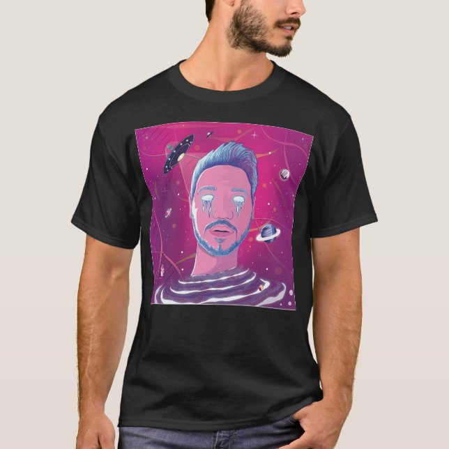 T-shirt Regardez Les Étoiles (Devant)