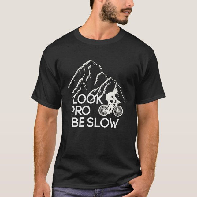 T-shirt Regardez pro être lent Cylist (Devant)