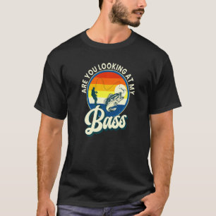 T-shirt Regardez-Vous Mon Poisson Drôle Pêche Pêcheurs