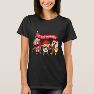 T-shirt Regardons Les Films D'Horreur Amusants Costume Hal