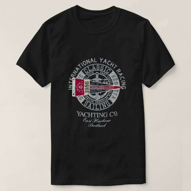 T-shirt régate (Design devant)