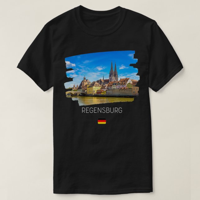 T-shirt Regensburg Germany  (Design devant)