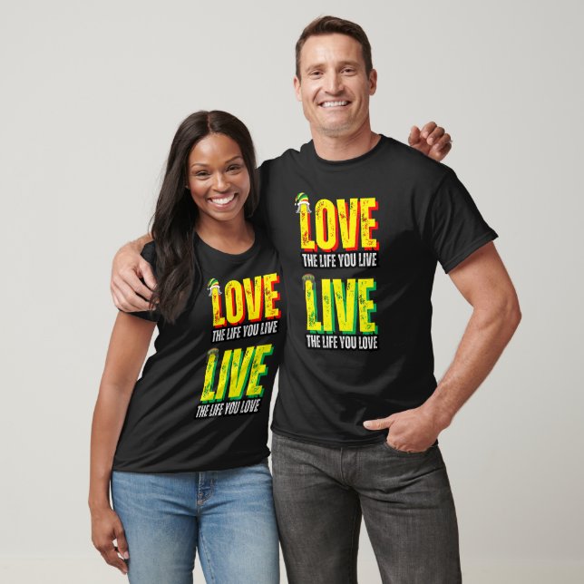 T-SHIRT REGGAE (Unisexe)