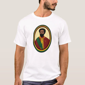 T-shirt Reggae Ethiopie Jamaïque de Haile Selassie Rasta