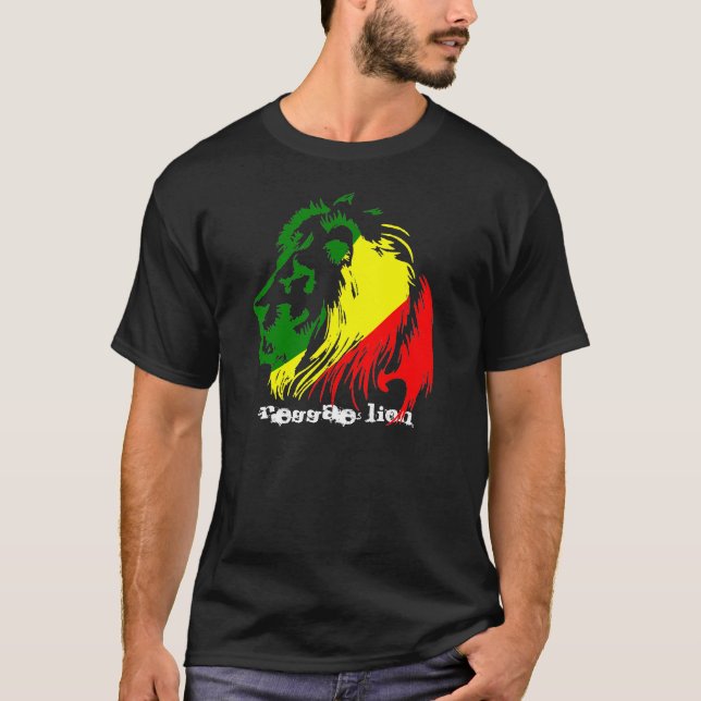 T-SHIRT REGGAE LION (Devant)