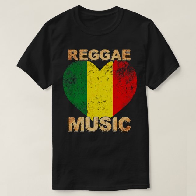 T-shirt Reggae Music 1 (Design devant)