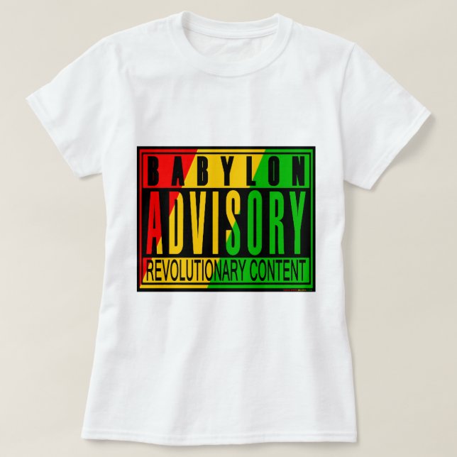 T-shirt Reggae RASTA (Design devant)