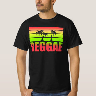T-shirt Reggae Wah Gwan Ouais Mon Jamaïque Rastafari Rasta