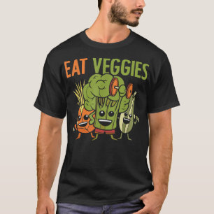 T-shirt Régime Basé plante Veggie Amateurs Vegans Fitness 