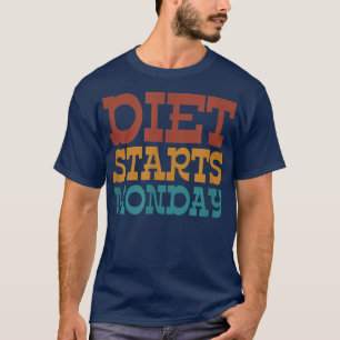 T-shirt Régime commence lundi