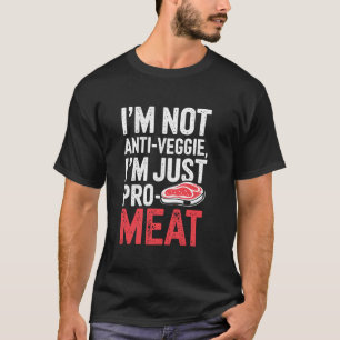 T-shirt Régime de viande tout zéro glucide Funny BBQ