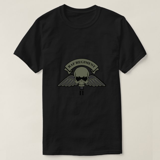 T-shirt Régiment de la Royal Air Force 2e Escadron (soumis (Design devant)
