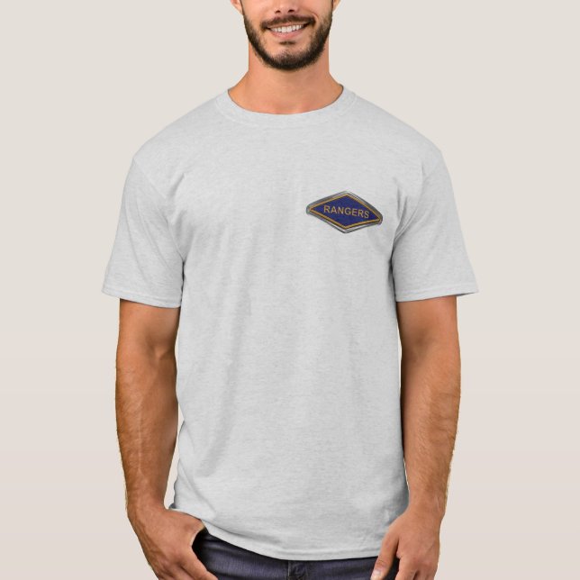 T-shirt Régiment de Rangers 2ÈME GUERRE MONDIALE d'origine (Devant)