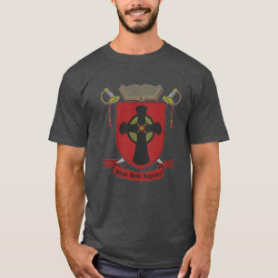 T-SHIRT RÉGIMENT NOIR DE ROBE LONGUE