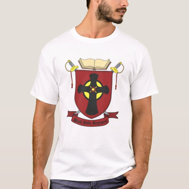 T-SHIRT RÉGIMENT ROBE NOIR (Devant)