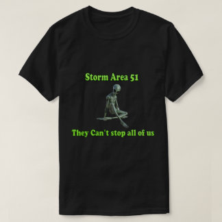 T-shirt Région 51 de tempête