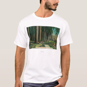 T-shirt Région boisée SceneEugene, OU