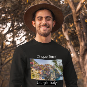 T-shirt Région côtière des Cinque Terre en Ligurie Italie