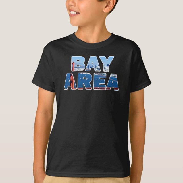 T-shirt Région de Baie de San Franciso (Devant)