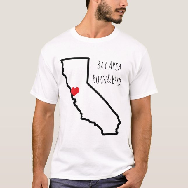 T-shirt Région de baie fière (Devant)