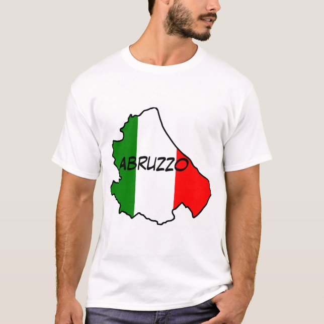 T-shirt Région des Abruzzes (Devant)