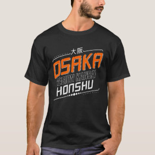 T-shirt Région d'Osaka Kansai Honshu