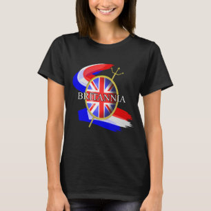 T-shirt Règle Britannia Union Jack Graphisme à thème br