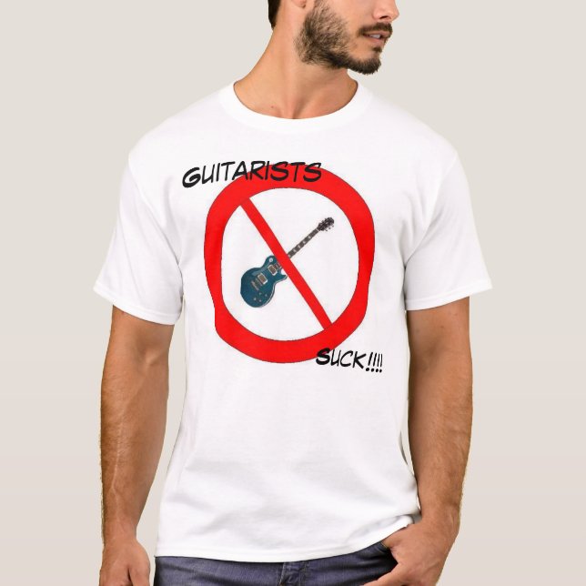 T-shirt Règle de bassistes (Devant)