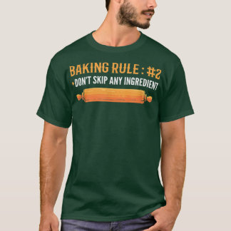 T-shirt Règle de cuisson Nr