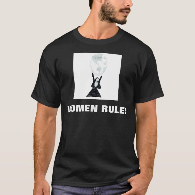 T-SHIRT RÈGLE DE FEMMES ! (Devant)